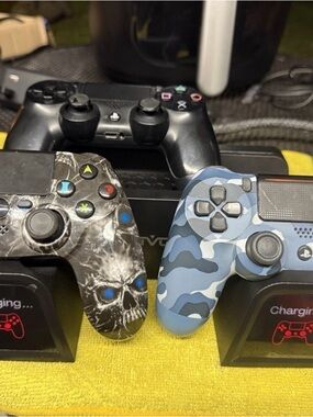 PlayStation DualShock Controller - Blue Camo Wireless Gamepad